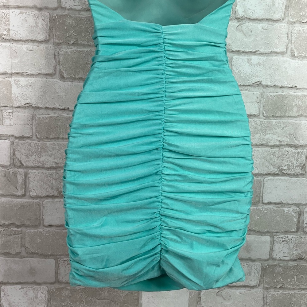 NWT Tiger Mist Ethan Bodycon Dress Teal Blue - Picture 8 of 16